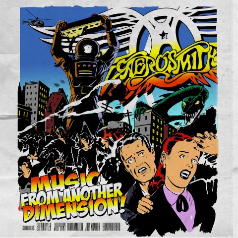 Aerosmith – Music from Another Dimension! – copertina disco artwork