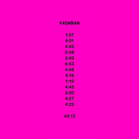 kasabian 48:13 copertina cd artwork