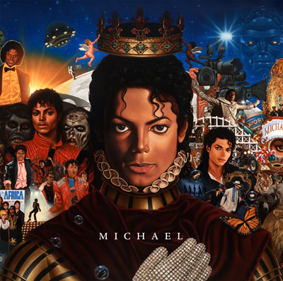 Michael Jackson - Michael - copertina Album