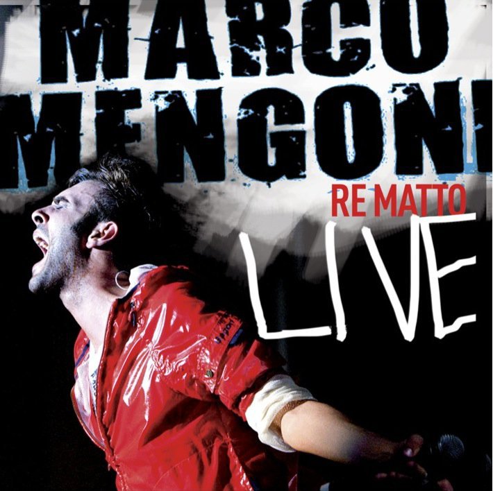 Marco Mengoni Re Matto Live copertina cd