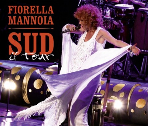 Fiorella Mannoia Sud Il Tour CD DVD cover