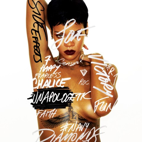 Rihanna - Unapologetic - copertina CD artwork