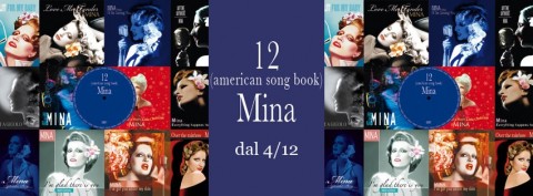Mina - 12 (American Song Book) copertina album artwork