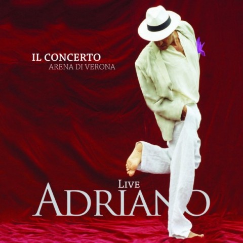 Adriano celentano live arena di verona 2012 album cover artwork
