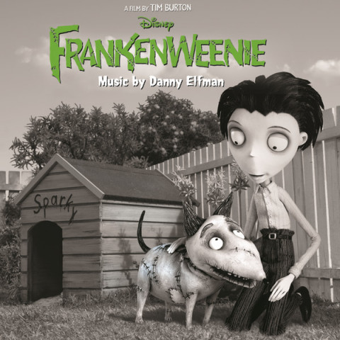 Frankenweenie soundtrack cover artwork