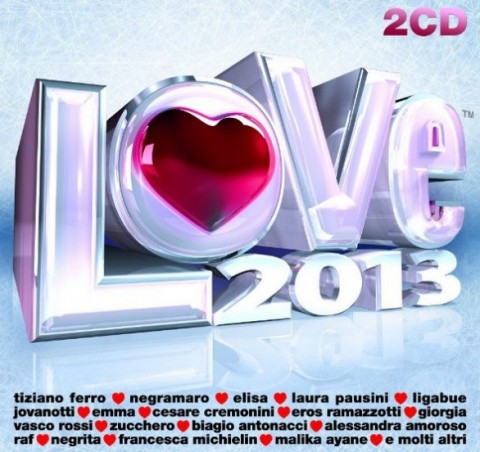 Love 2013 canzoni d'amore copertina cd artwork