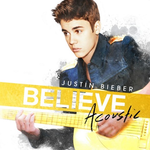 Believe Acoustic Justin Bieber copertina disco