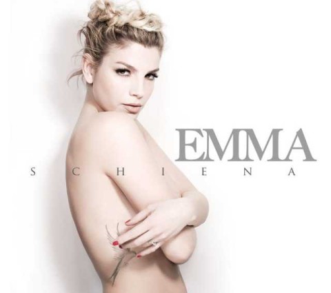 Emma Marrone - Schiena - copertina disco artwork