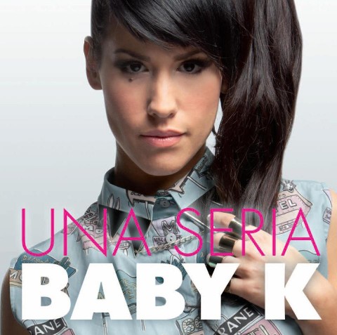Baby K - Una seria - copertina disco artwork