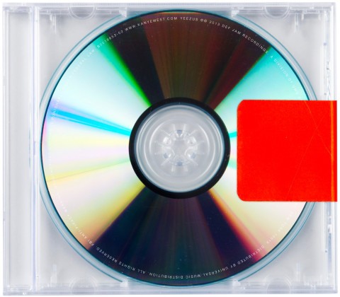 Yeezus - Kanye West copertina disco