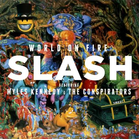 Slash ft. Myles Kennedy and The Conspirators new album, "World On Fire"