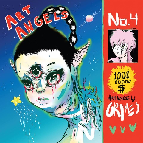 Grimes Art Angels album cover