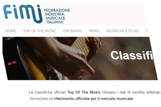 Classifica Singoli più venduti settimana 19-2018