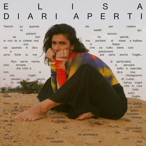 Elisa Diari Aperti Album 2018 copertina