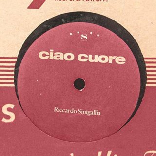 Riccardo Sinigallia Ciao Cuore copertina album 2018