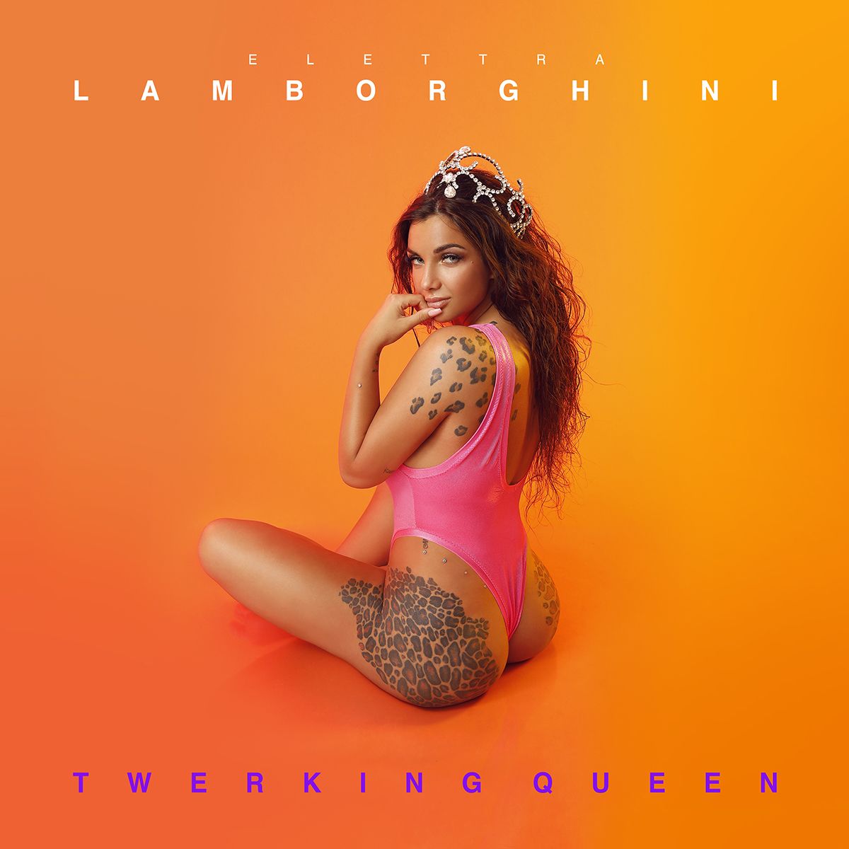 Elettra Lamborghini Twerking Queen album cover