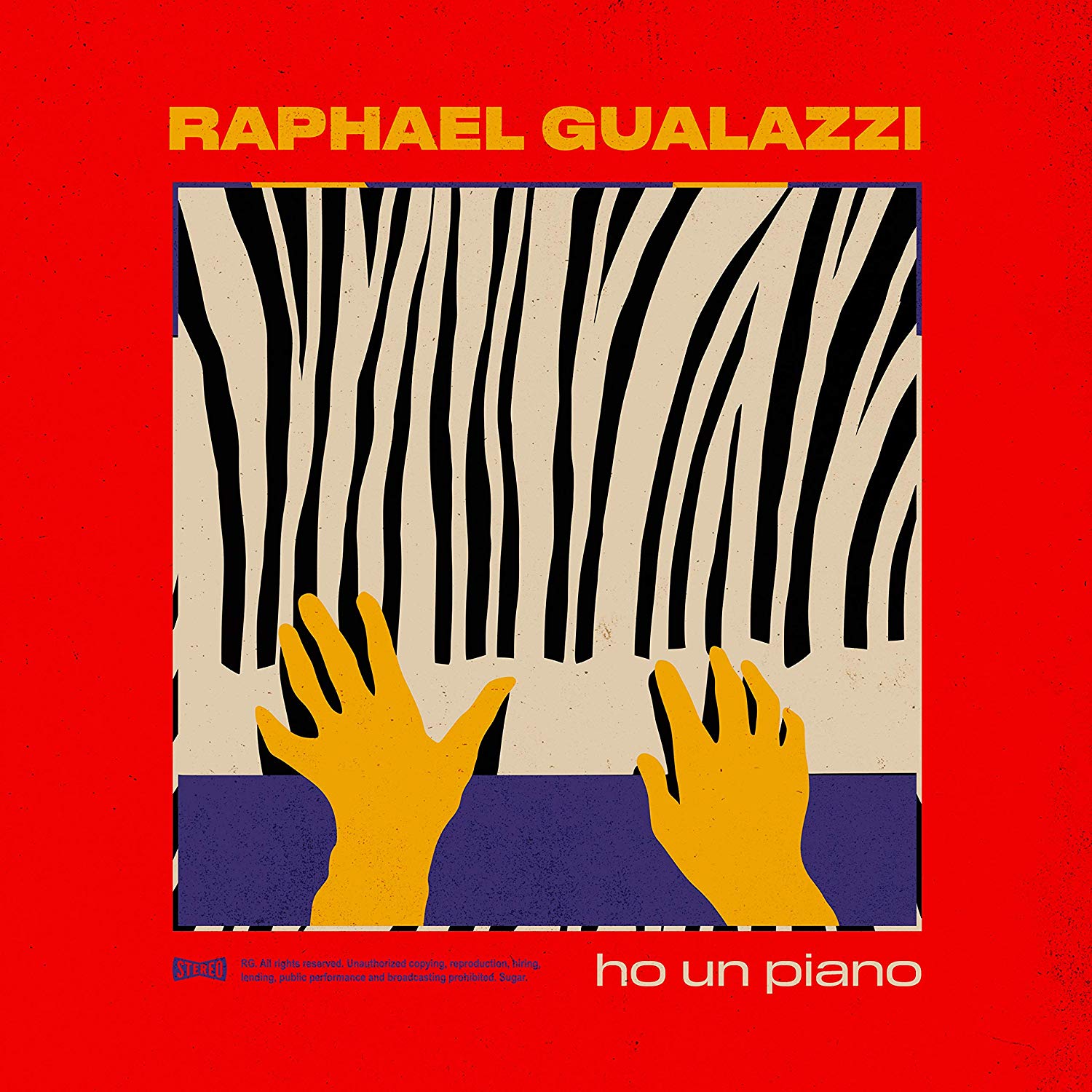 Raphael Gualazzi ho un piano album 2020 copertina