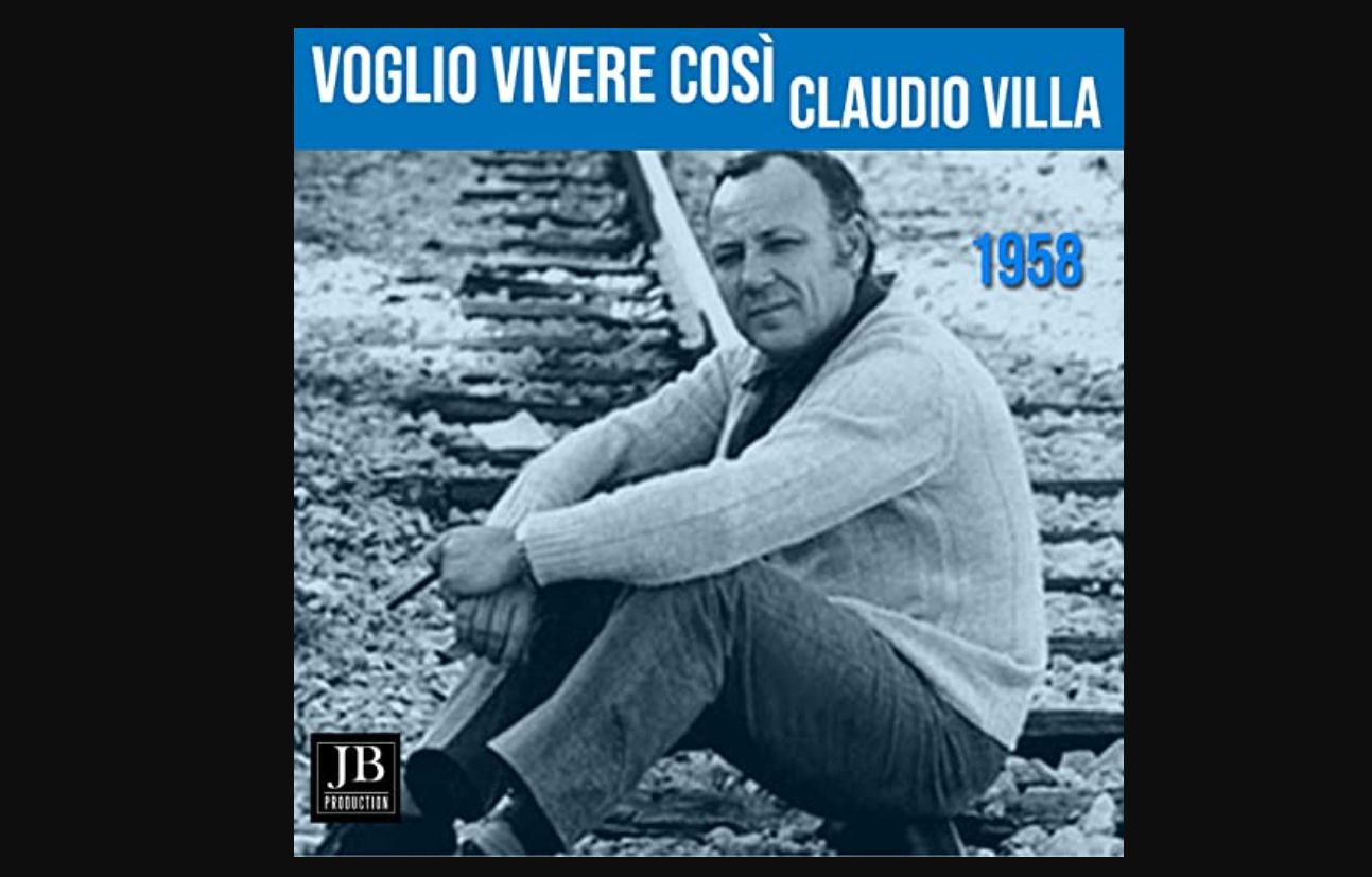 Voglio vivere così - Testo