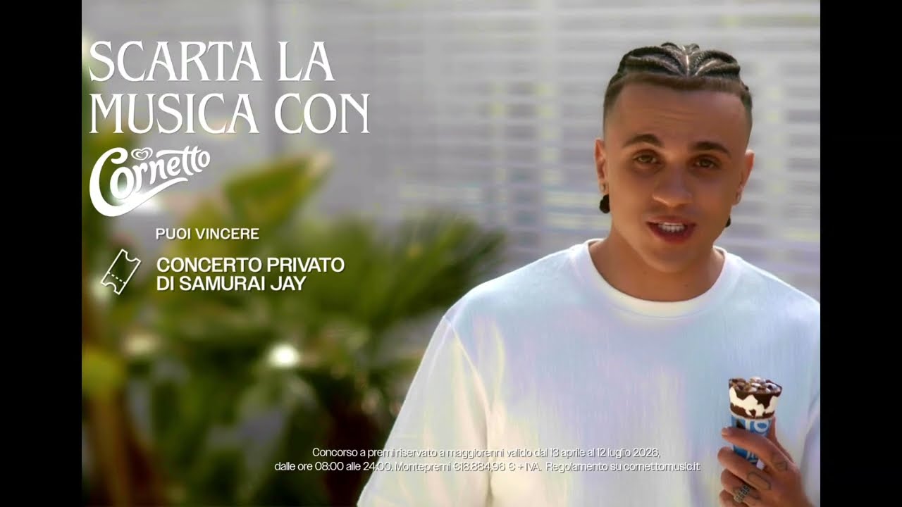 Canzone Spot Cornetto Algida Estate 2026